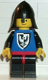 LEGO cas099 Black Falcon - Black Legs with Red Hips, Black Neck-Protector