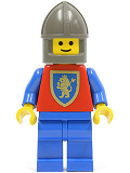 LEGO cas114 Crusader Lion - Blue Legs, Dark Gray Chin-Guard