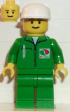 LEGO oct013 Octan - Green Jacket with Pen, Green Legs, White Cap