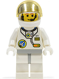 LEGO spp003 Space Port - Astronaut C1, White Legs with Light Gray Hips